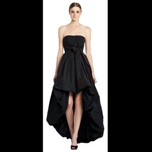 BCBGMaxAzria High-Low Bubble Formal Ball Gown
